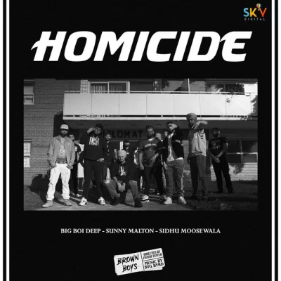 Homicide Song By Homicide Poster