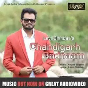 Chandigarh Badnaam Song By Chandigarh Badnaam Poster