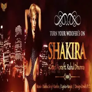 Shakira Song By Shakira Poster