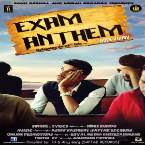 Exam Anthem Song By Exam Anthem Poster