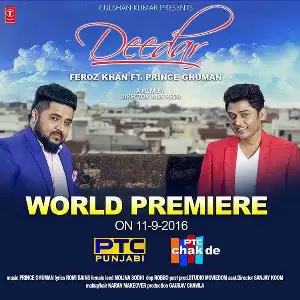 Deedar Song By Deedar Poster