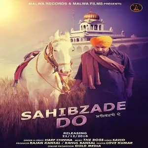 Sahibzade Do Song By Sahibzade Do Poster