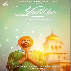 Yoddha Song By Yoddha Poster