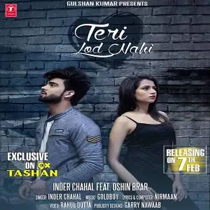 Teri Lod Nahi Song By Teri Lod Nahi Poster