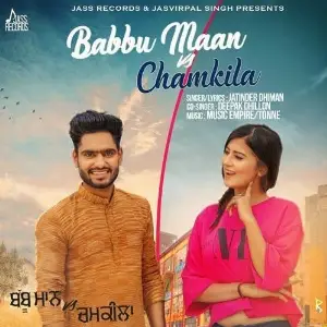 Babbu Maan Vs Chamkila Song By Babbu Maan Vs Chamkila Poster
