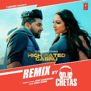 High Rated Gabru Remix Song By High Rated Gabru Remix Poster