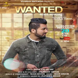 Wanted Song By Wanted Poster