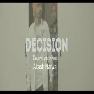 Decision Song By Decision Poster