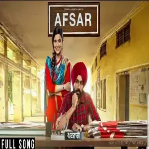 Afsar Song By Afsar Poster