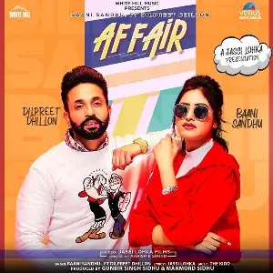 Affair Song By Affair Poster