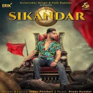 Sikandar Song By Sikandar Poster