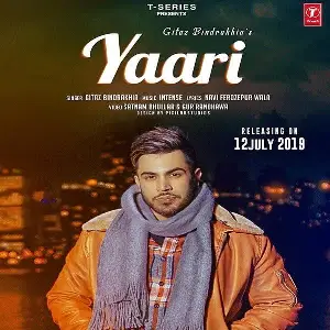 Yaari Song By Yaari Poster