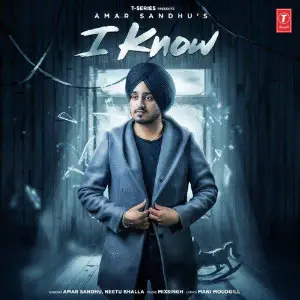 I Know Song By I Know Poster