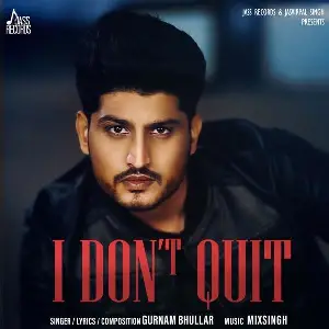 I Dont Quit Song By I Dont Quit Poster