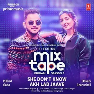 She Dont Know-Akh Lad Jaave (T-Series Mixtape Punjabi Season 2) Song By She Dont Know-Akh Lad Jaave (T-Series Mixtape Punjabi Season 2) Poster