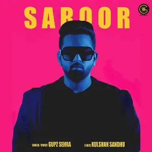 Saroor Song By Saroor Poster