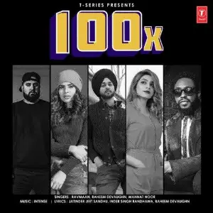 100X Song By 100X Poster