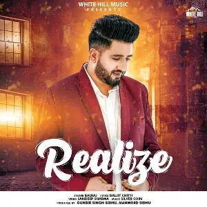 Realize Song By Realize Poster