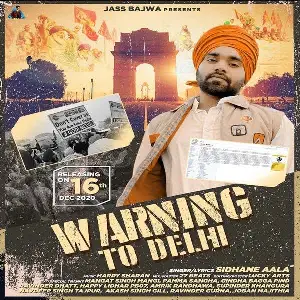Warning To Delhi Song By Warning To Delhi Poster
