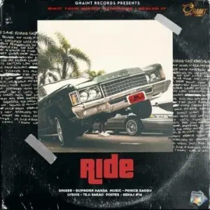 Ride Song By Ride Poster