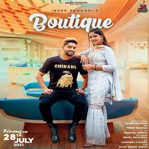 Boutique Song By Boutique Poster