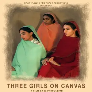 Three Girls On Canvas Song By Three Girls On Canvas Poster