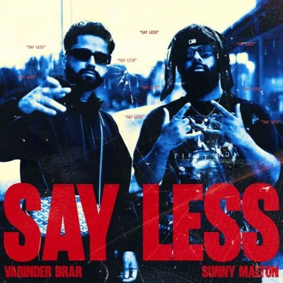 Say Less Song By Say Less Poster