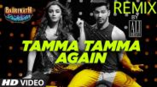 Tamma Tamma Again Remix Song By Tamma Tamma Again Remix Poster
