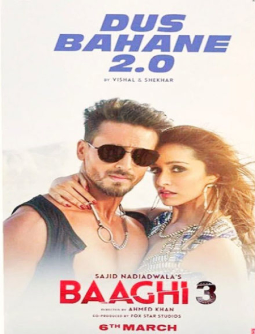 Dus Bahane 2.0 (Baaghi 3) Song By Dus Bahane 2.0 (Baaghi 3) Poster