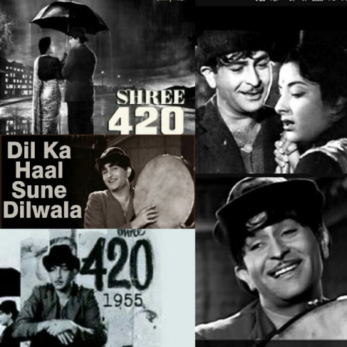 Dil Ka Haal Sune Dilwala (Shri 420) Song By Dil Ka Haal Sune Dilwala (Shri 420) Poster