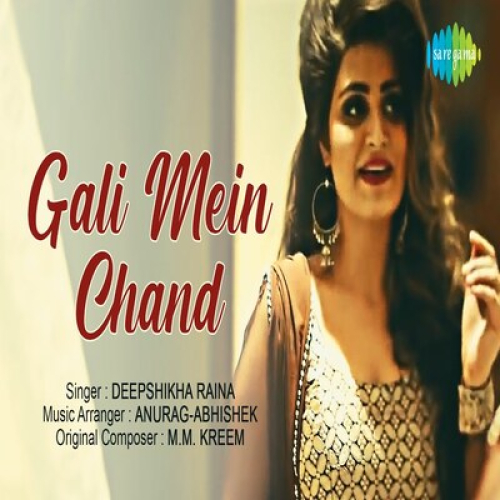 Gali Mein Chand (Cover Song) Song By Gali Mein Chand (Cover Song) Poster
