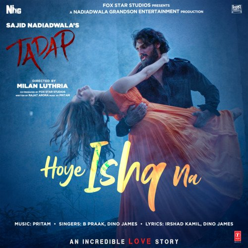 Hoye Ishq Na (From Tadap) Song By Hoye Ishq Na (From Tadap) Poster