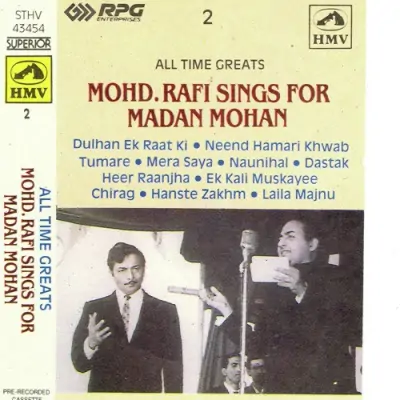 Rafi Sings For Madan Mohan All Time Greats Vol 2 Mp3 Songs Download